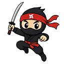 Mascota ninja de NinjaHosting